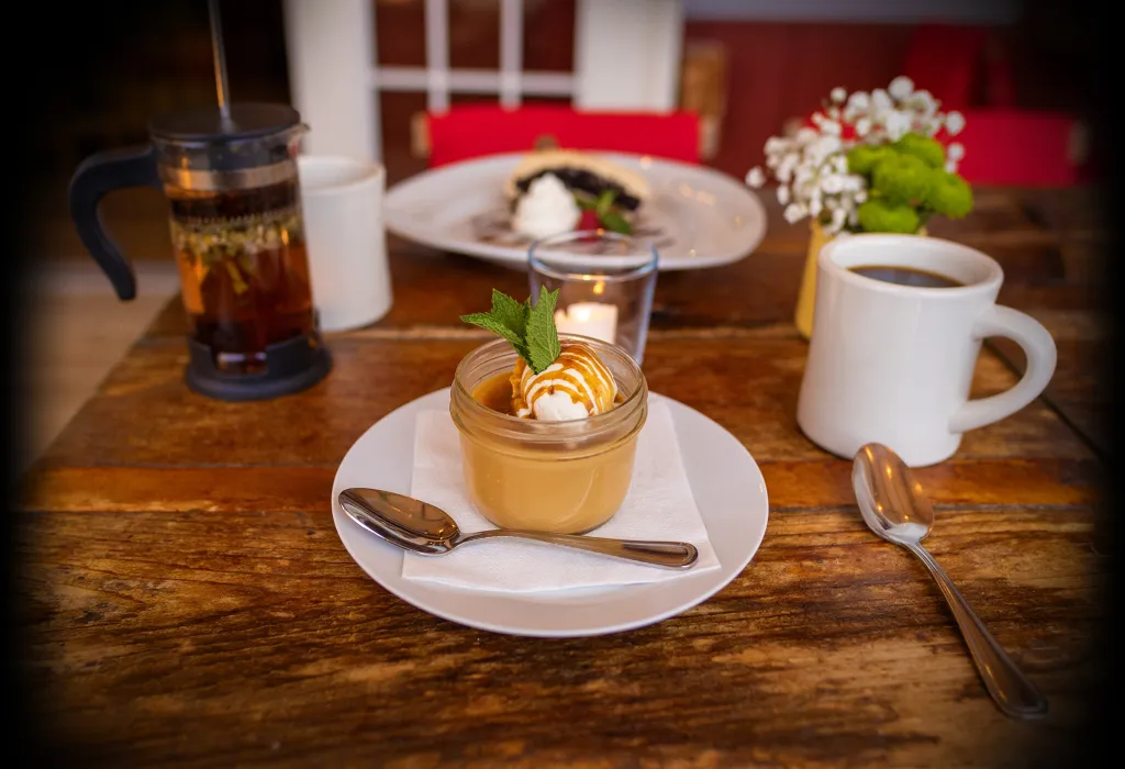 A dessert at South Lane Bistro